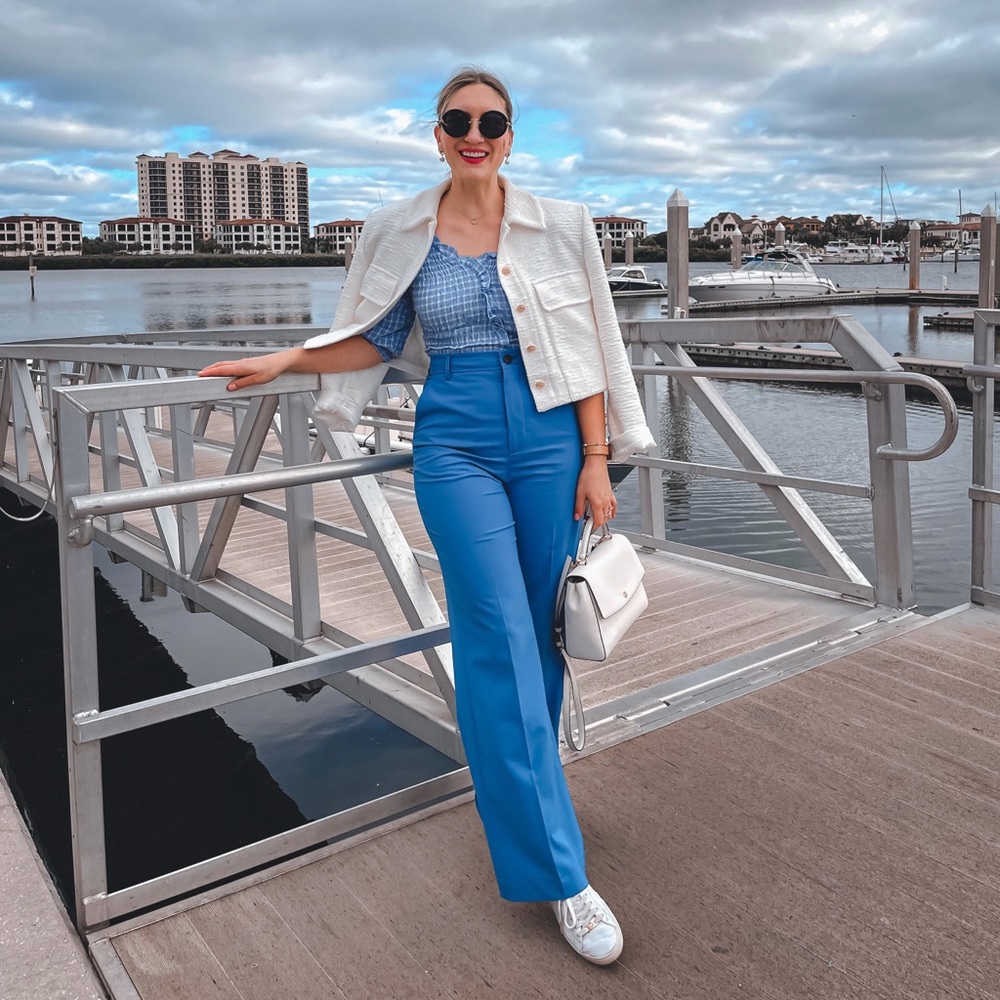 Zara Blue Pants